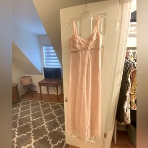 Pale Pink Brides Maid Dress